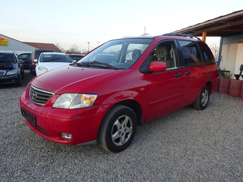 Rot Gebraucht 1999 Mazda MPV Exclusive Van / Kleinbus | 650 € - Bild 1/4