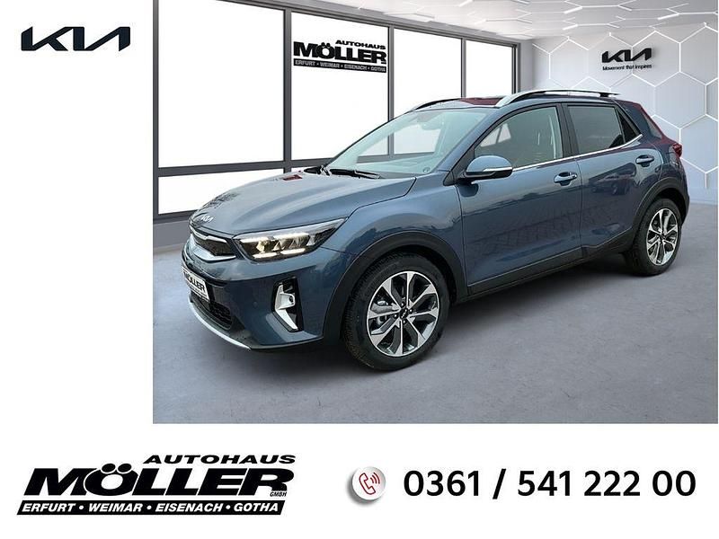 Denimblau metallic Neu 2025 Kia Stonic Spirit SUV | 25.389 € (Fairer Preis) - Bild 1/4