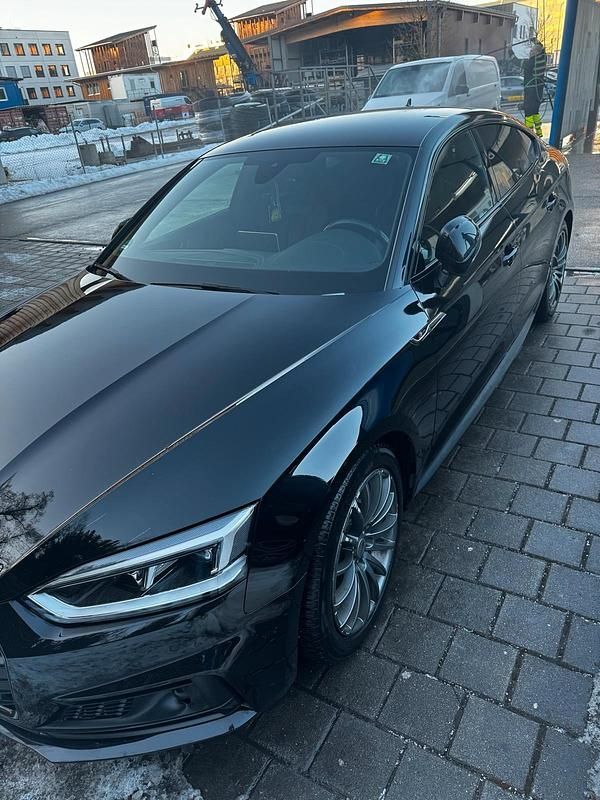 Gebraucht Audi A5 S-Line 190 PS (139 kW) 2018 Schwarz Coupé
