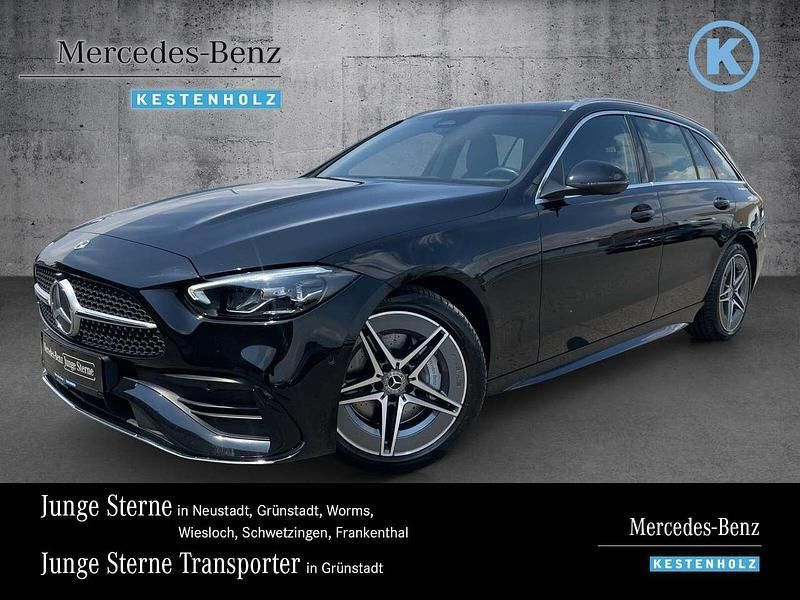 Unilack schwarz Gebraucht 2023 Mercedes C300 AMG Kombi | 41.660 € (Fairer Preis) - Bild 1/4