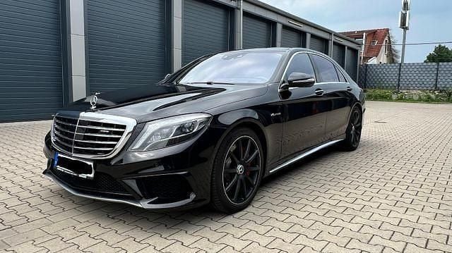 Obsidianschwarz metalliclack Gebraucht 2015 Mercedes S63 AMG AMG Limousine | 57.790 € (Fairer Preis) - Bild 1/4