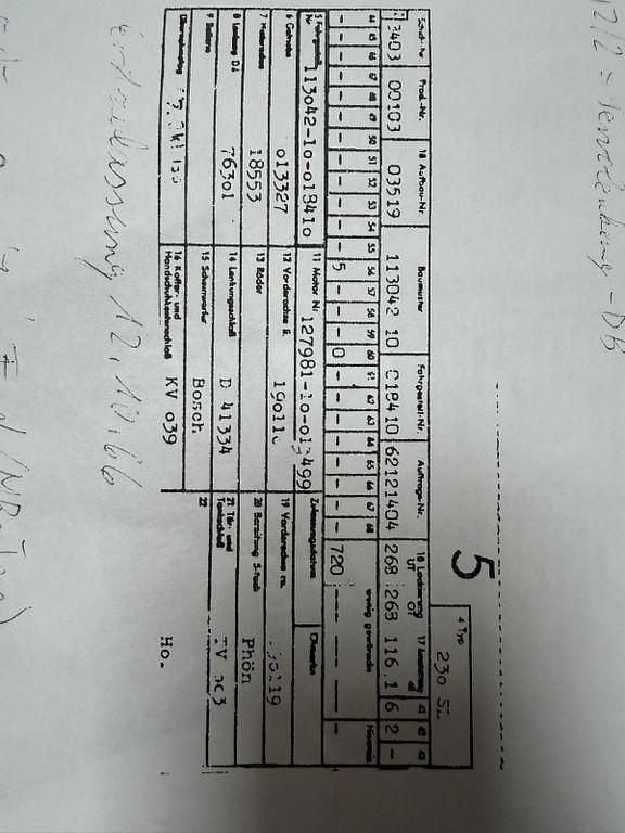 Gebraucht Mercedes 230 150 PS (110 kW) 1966 Grün Cabrio
