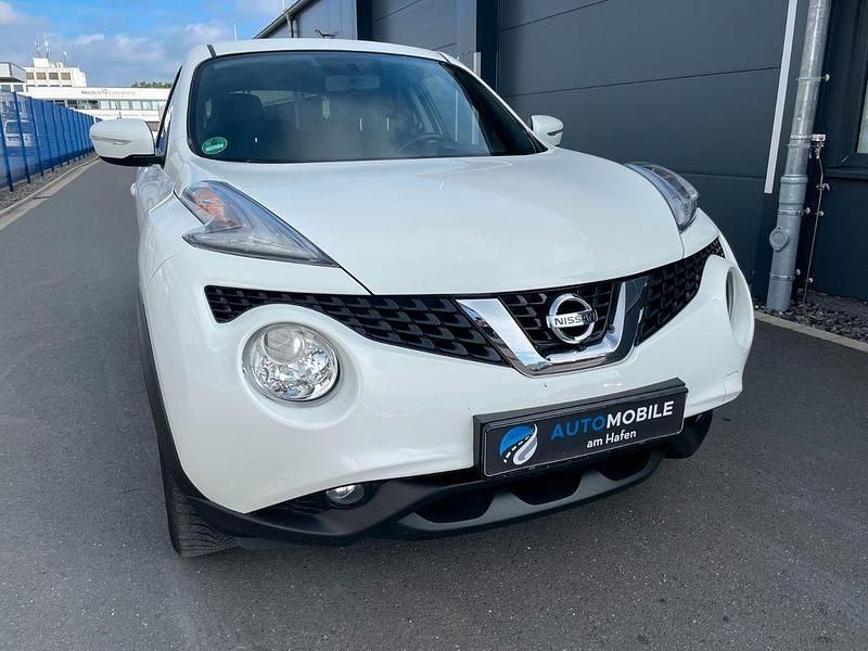 Weiß Gebraucht 2014 Nissan Juke Acenta SUV | 6.990 € (Guter Preis) - Bild 1/4