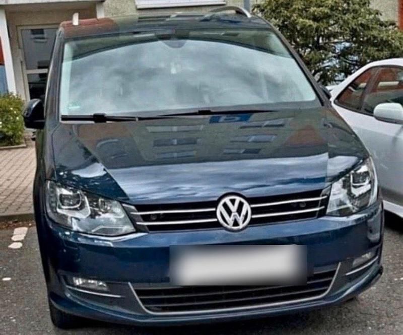 Gebraucht VW Sharan 170 PS (125 kW) 2013 Blau Van / Kleinbus