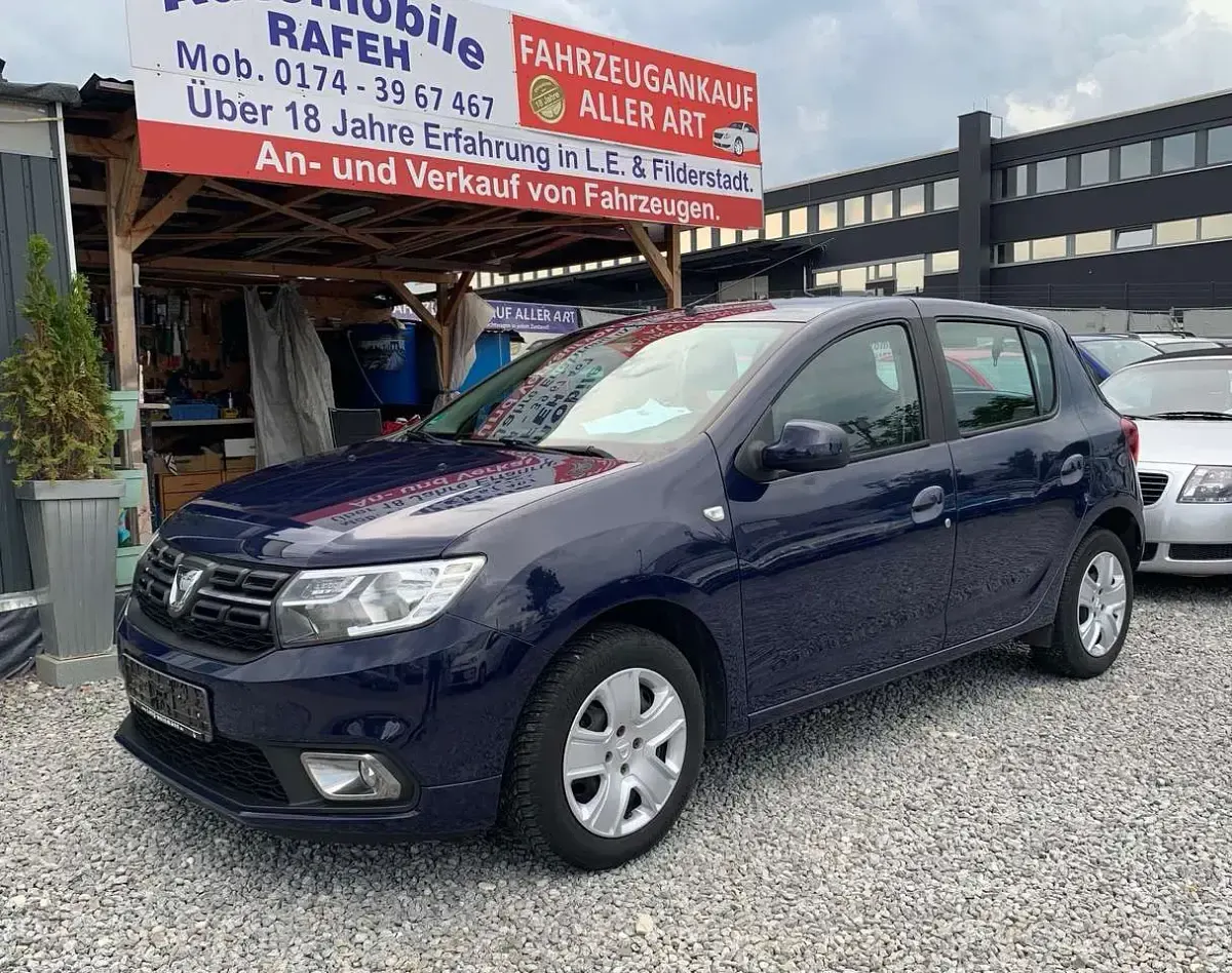 Gebraucht Dacia Sandero Comfort 73 PS (53 kW) 2017 Blau Limousine