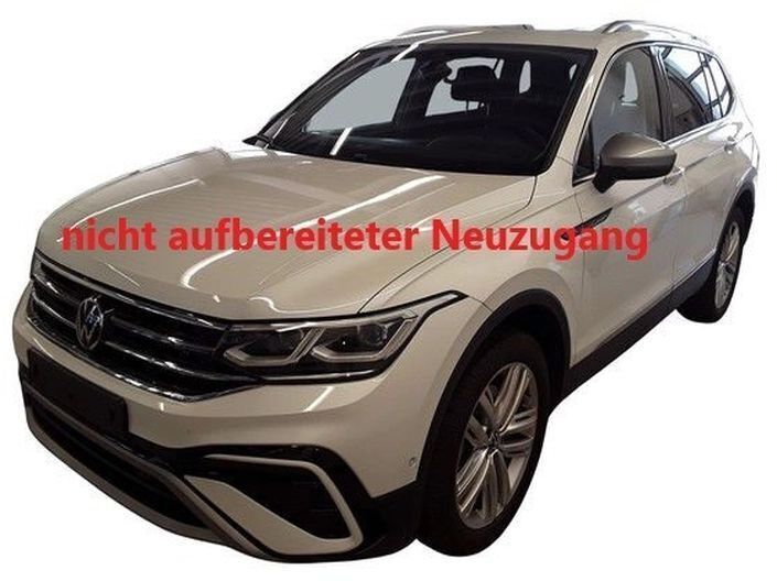 Weiss Gebraucht 2024 VW Tiguan Allspace Elegance SUV | 48.049 € (Teuer) - Bild 1/3