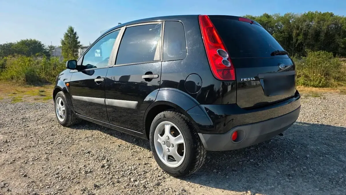 Gebraucht Ford Fiesta 80 PS (58 kW) 2006 Schwarz Kleinwagen