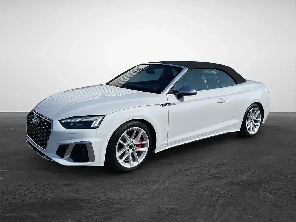 Gebraucht Audi S5 Cabriolet Sport 354 PS (260 kW) 2022 Gletscherweiß metallic Cabrio