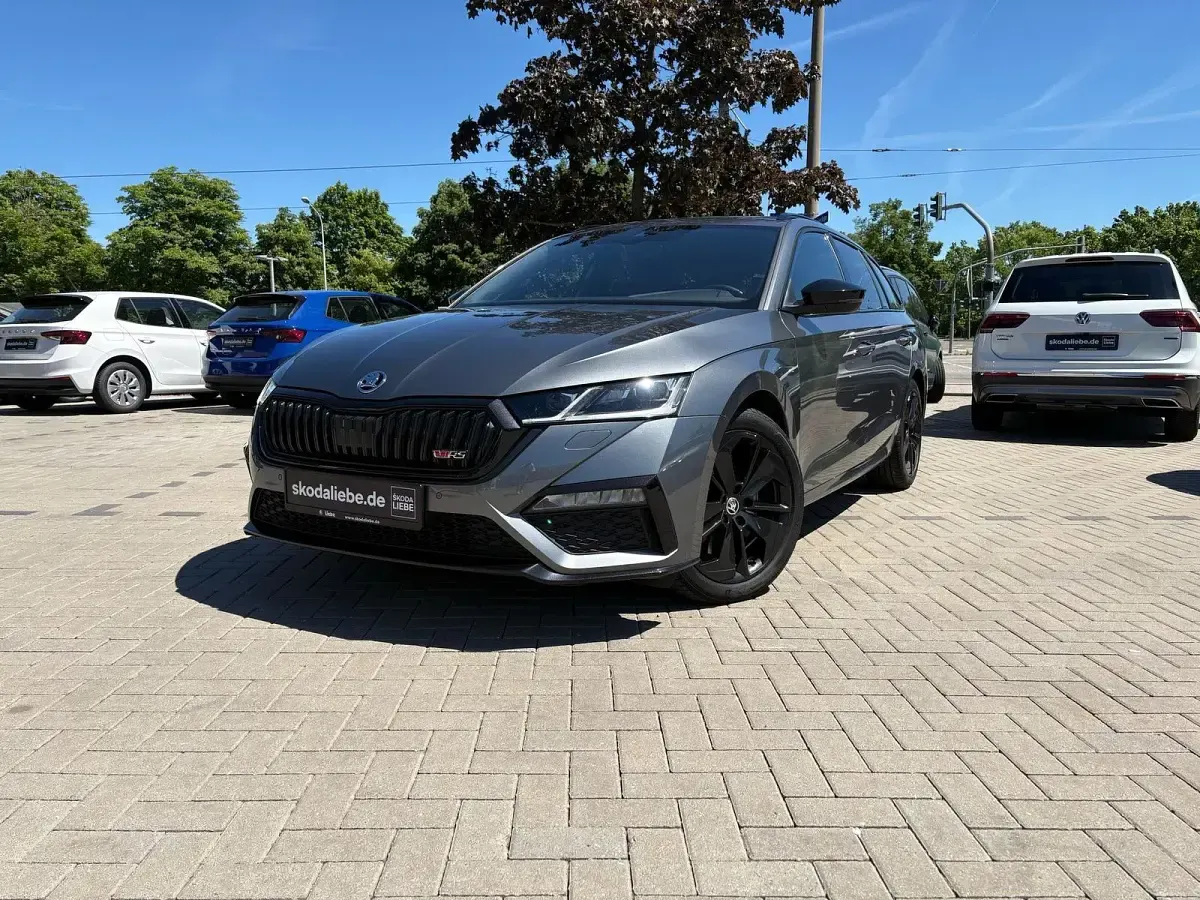 Gebraucht Skoda Octavia RS 245 PS (180 kW) 2024 Graphitegrau metallic Kombi