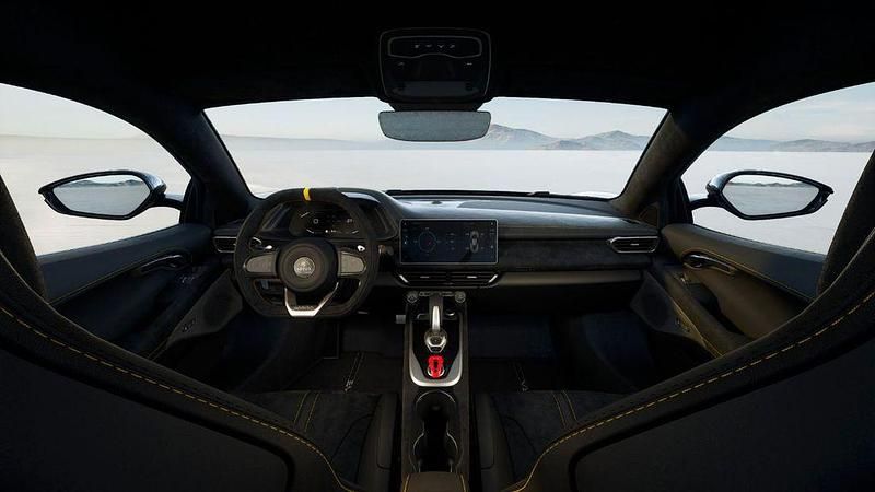 Nowe Lotus Emira 407 KM (299 kW) 2026 Srebrny Coupe