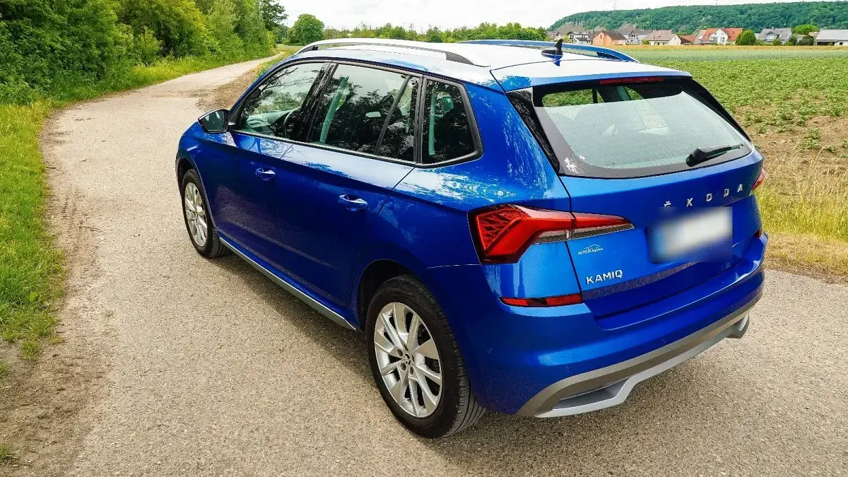 Gebraucht Skoda Kamiq Style 116 PS (85 kW) 2019 Blau SUV