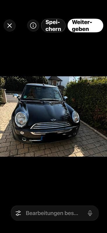 Gebraucht Mini Cooper Cabriolet 118 PS (86 kW) 2007 Schwarz Cabrio