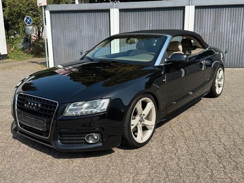 Blau Gebraucht 2007 Audi Cabriolet S-Line Cabrio | 11.900 € - Bild 1/4