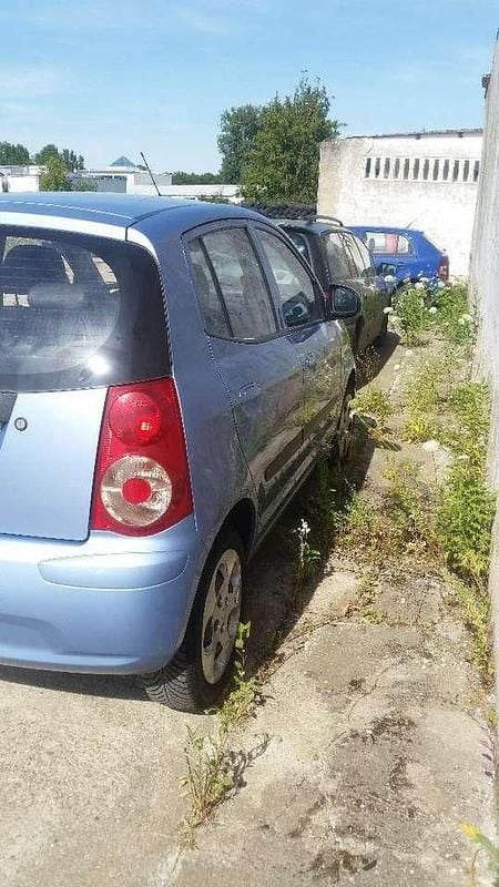 Gebraucht Kia Picanto Attract 65 PS (47 kW) 2009 Blau Kleinwagen