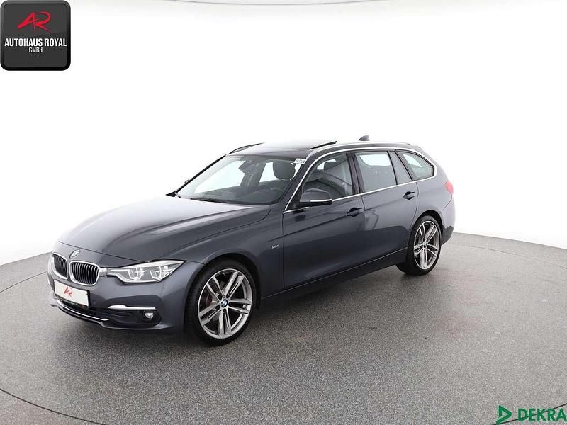 Grau (metallic) Gebraucht 2016 BMW 320 Luxury Line Kombi | 20.440 € (Fairer Preis) - Bild 1/4
