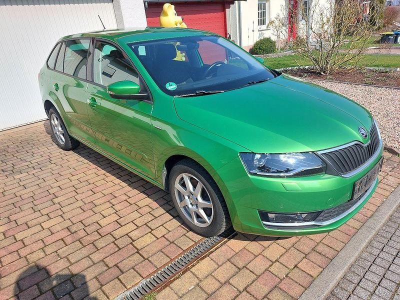 Gebraucht Skoda Rapid Clever 110 PS (80 kW) 2018 Grün Kleinwagen