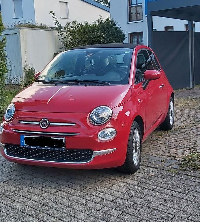 Rot Gebraucht 2017 Fiat 500C Lounge Cabrio | 10.499 € (Fairer Preis) - Bild 1/4
