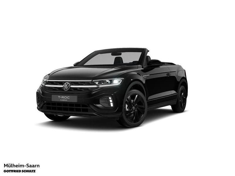 Schwarz Neu 2025 VW T-Roc Cabriolet R-line Cabrio | 42.500 € (Fairer Preis) - Bild 1/3