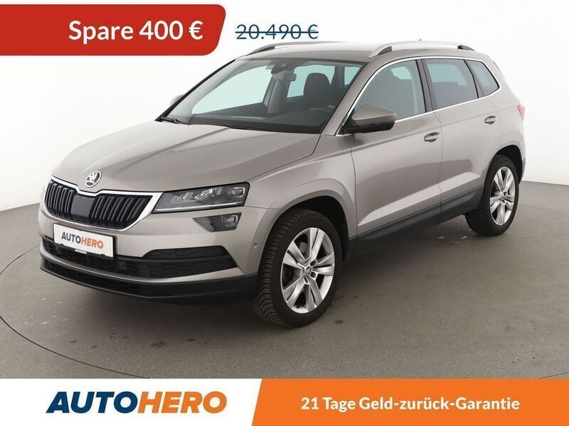 Grau Gebraucht 2017 Skoda Karoq Style SUV | 20.090 € (Fairer Preis) - Bild 1/3