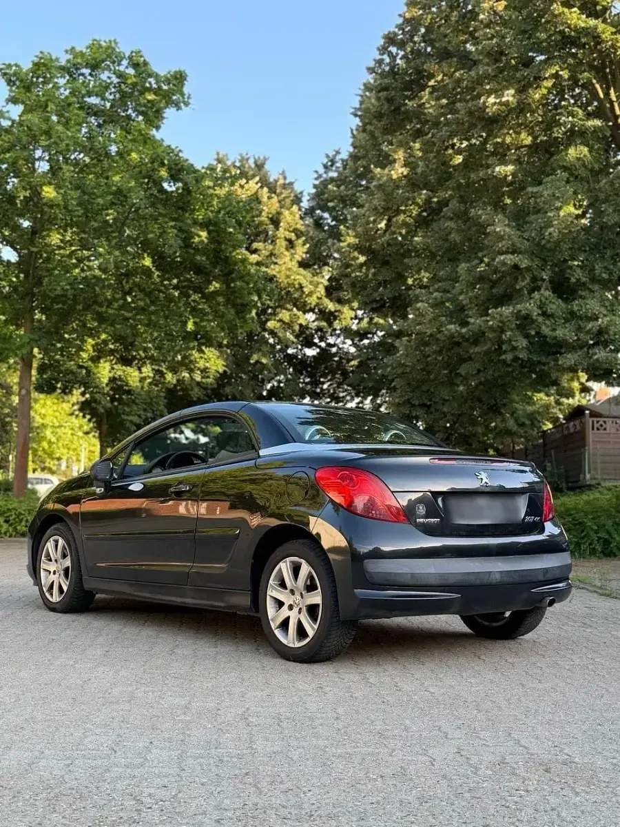 Gebraucht Peugeot 207 CC 2008 Schwarz Cabrio
