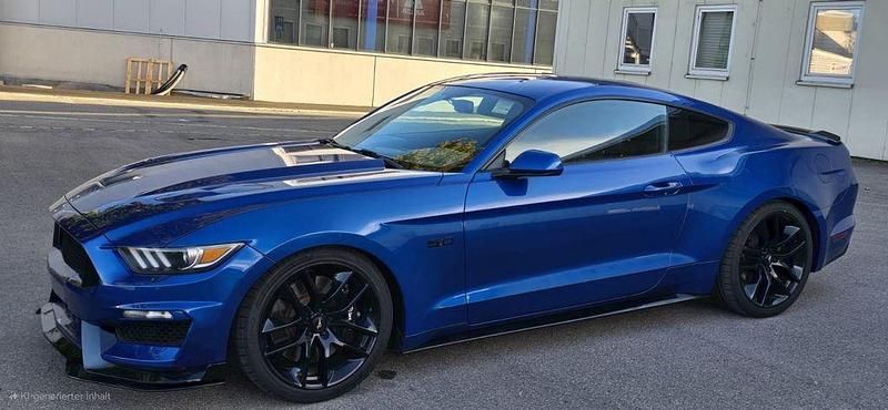 Blau Gebraucht 2016 Ford Mustang GT Coupé | 23.000 € - Bild 1/4