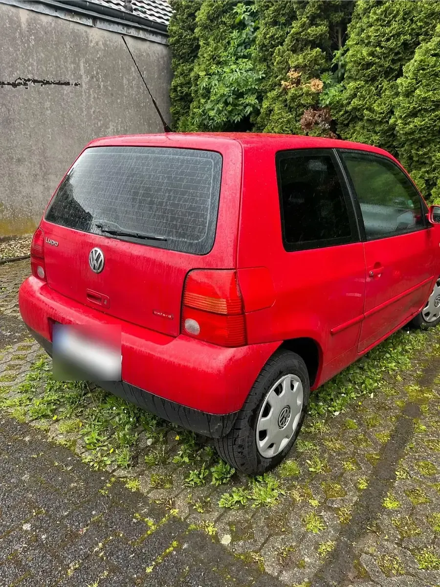 Gebraucht VW Lupo 50 PS (36 kW) 2002 Rot Kleinwagen