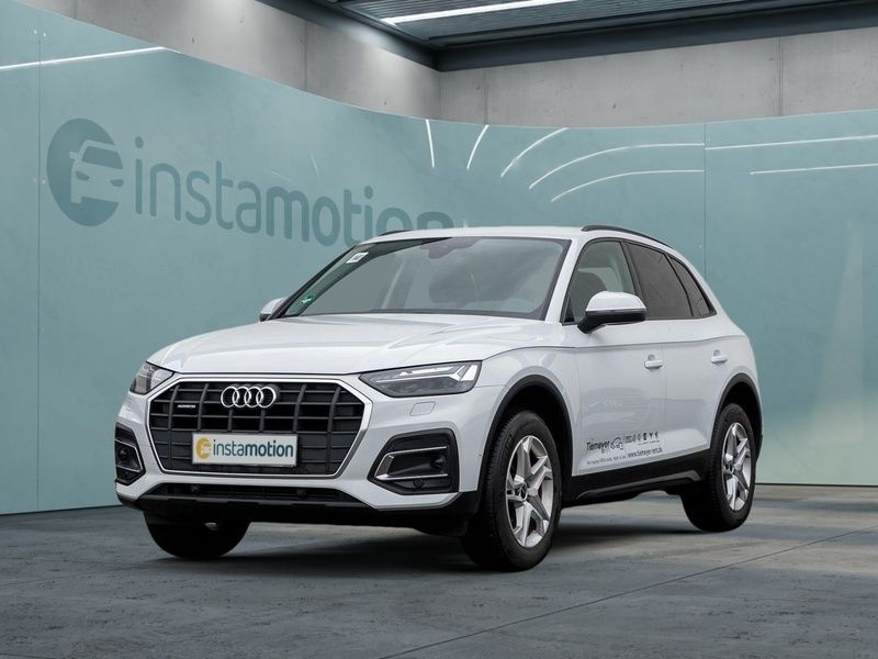 Weiß Gebraucht 2023 Audi Q5 Ambiente SUV | 49.870 € (Teuer) - Bild 1/4
