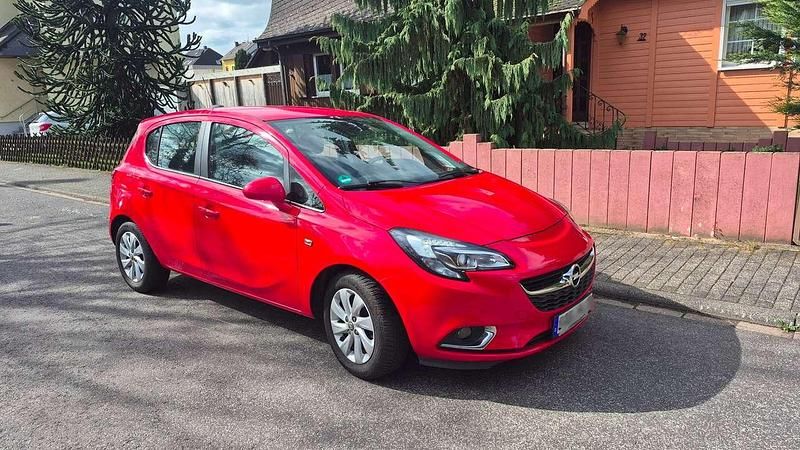 Gebraucht Opel Corsa Innovation 101 PS (74 kW) 2017 Rot Kleinwagen