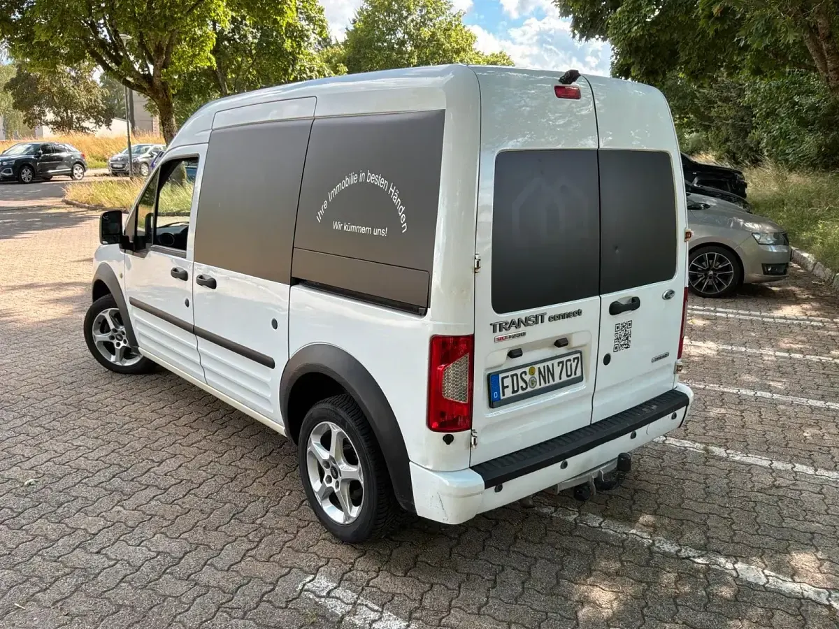 Gebraucht Ford Transit Connect 90 PS (66 kW) 2012 Weiß Van / Kleinbus