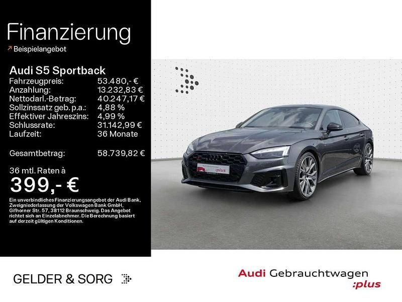 Daytonagrau perleffekt Gebraucht 2023 Audi S5 Limousine | 48.880 € (Fairer Preis) - Bild 1/2