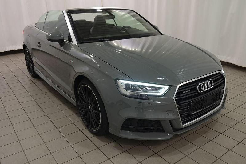 Grau Gebraucht 2020 Audi A3 Cabriolet S-Line Cabrio | 32.288 € (Teuer) - Bild 1/4