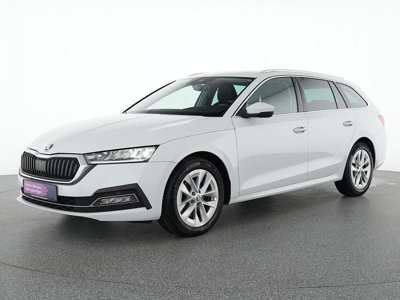 Gebraucht Skoda Octavia Style 116 PS (85 kW) 2021 Moon weiss Limousine