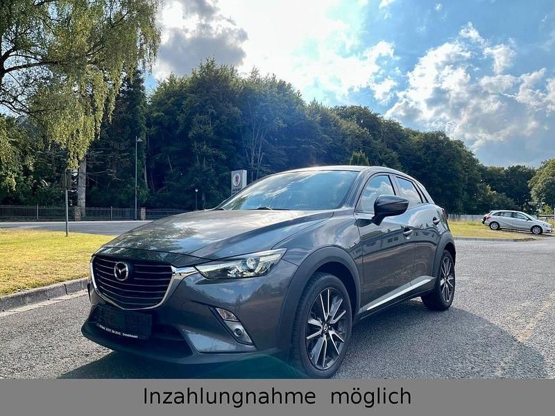 Grau Gebraucht 2018 Mazda CX-3 Sports-Line SUV | 14.999 € (Fairer Preis) - Bild 1/4