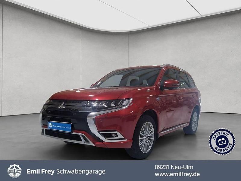 Rot Gebraucht 2018 Mitsubishi Outlander P-HEV Plus SUV | 17.980 € (Guter Preis) - Bild 1/4