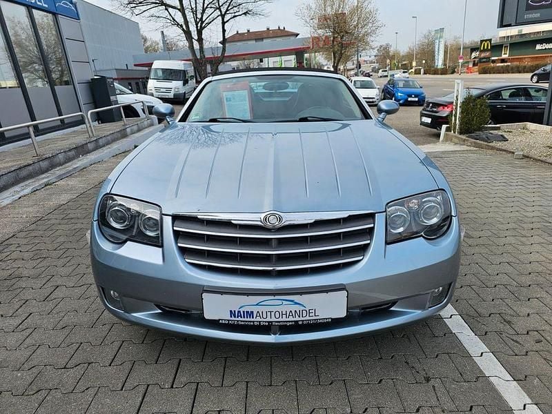 Second-hand Chrysler Crossfire 218 CP (160 kW) 2004 Argintiu Cabrio