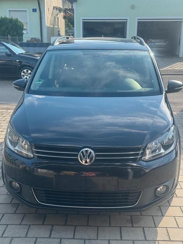 Gebraucht VW Touran 105 PS (77 kW) 2012 Schwarz Van / Kleinbus