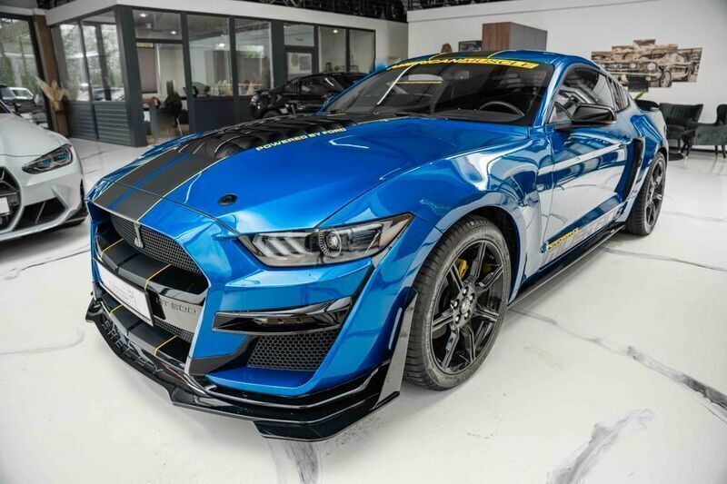 Blau Gebraucht 2017 Ford Mustang Coupé | 28.999 € - Bild 1/4