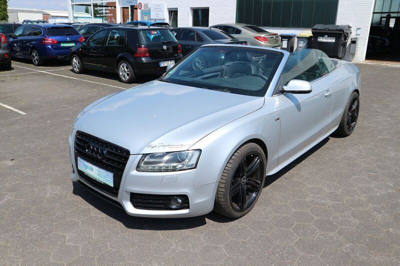 Gebraucht Audi A5 Cabriolet S-line plus 211 PS (155 kW) 2011 Silber Cabrio