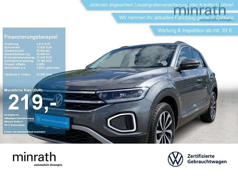 Grau Gebraucht 2022 VW T-Roc Style SUV | 24.000 € (Fairer Preis) - Bild 1/4