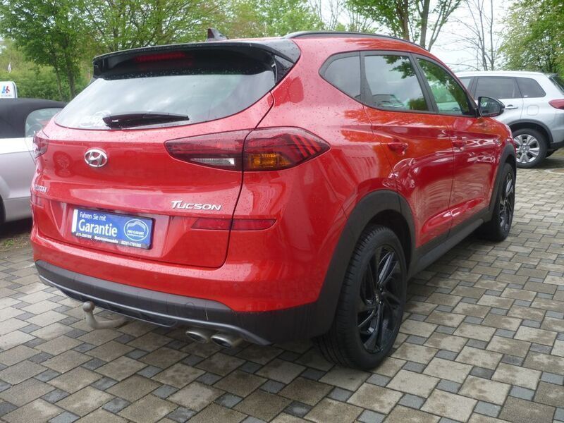 Gebraucht Hyundai Tucson N Line 136 PS (100 kW) 2020 Rot SUV