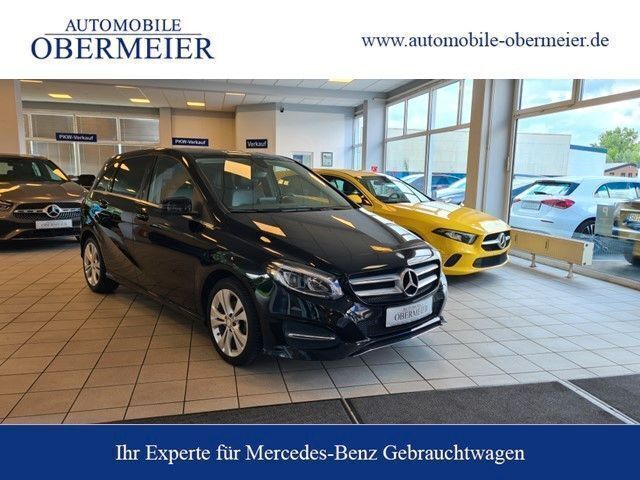 Schwarz (nachtschwarz unilack) Gebraucht 2017 Mercedes B200 Urban Van / Kleinbus | 18.950 € (Fairer Preis) - Bild 1/4