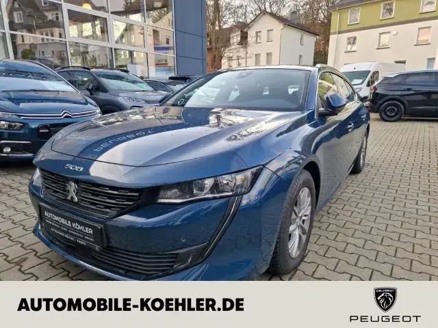 Lackierung blau celebes/typ aussenverkleidung lackierung metallic Gebraucht 2021 Peugeot 508 Active Kombi | 19.980 € (Superpreis) - Bild 1/4