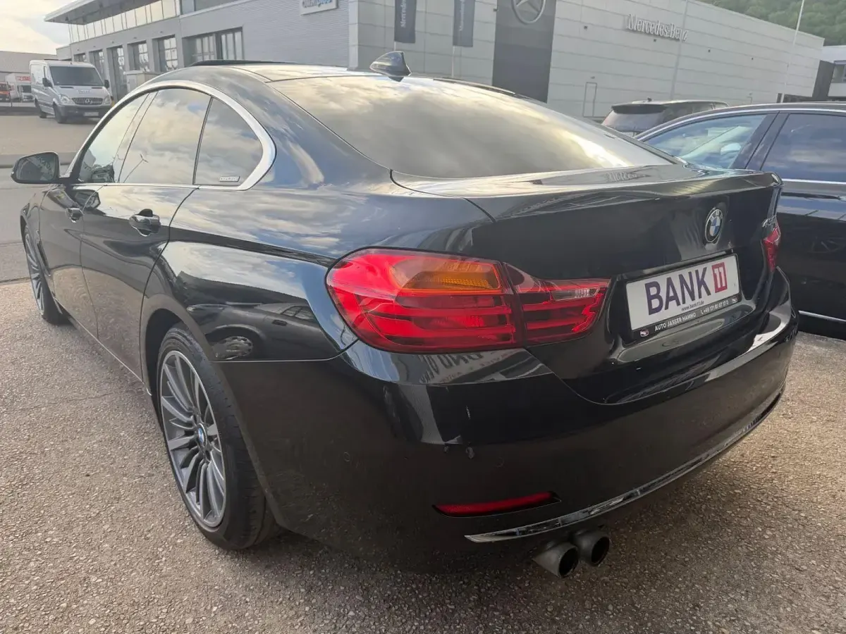 Gebraucht BMW 430 Gran Coupé Luxury Line 252 PS (185 kW) 2016 Schwarz Coupé