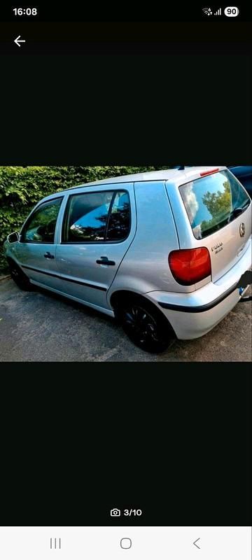 Usado VW Polo 60 HP (44 kW) 2001 Prateado Citadino