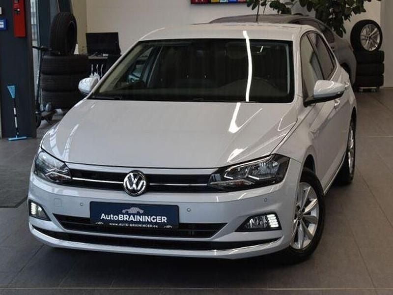 Silber Gebraucht 2019 VW Polo Highline Kleinwagen | 8.980 € (Guter Preis) - Bild 1/4