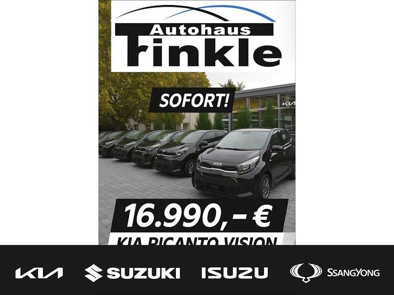 Schwarz Neu 2025 Kia Picanto Vision Kleinwagen | 16.990 € (Fairer Preis) - Bild 1/4