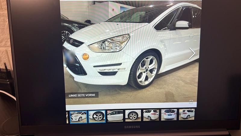 Gebraucht Ford S-MAX S 203 PS (149 kW) 2011 Weiß Van / Kleinbus