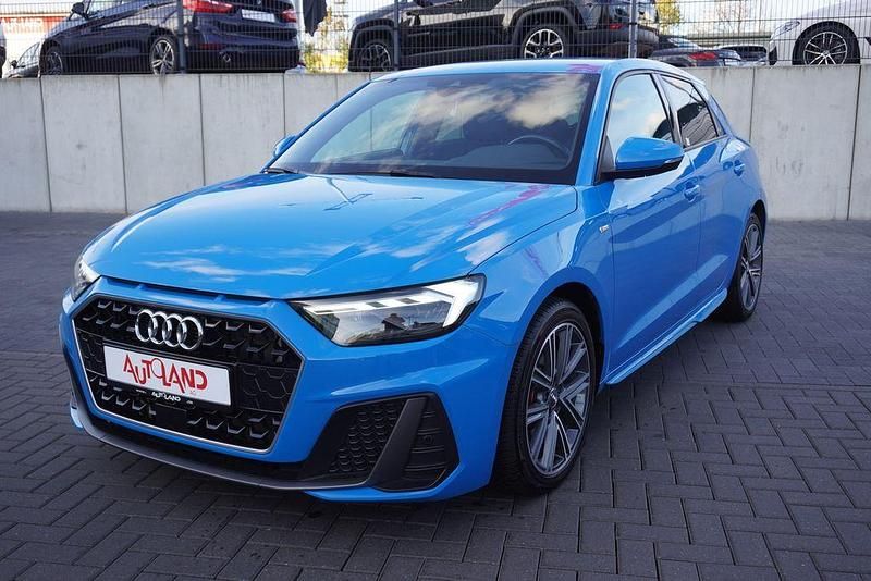Gebraucht Audi A1 Sportback S-Line 116 PS (85 kW) 2019 Blau Kleinwagen
