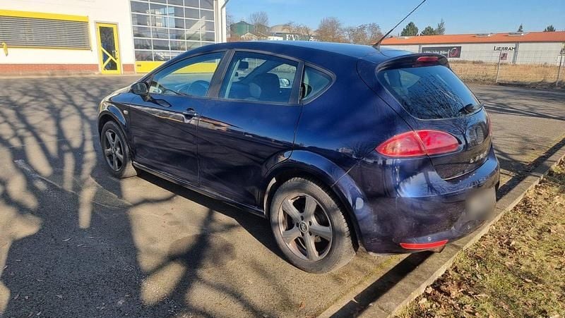 Gebraucht Seat Leon 102 PS (75 kW) 2008 Blau Kleinwagen