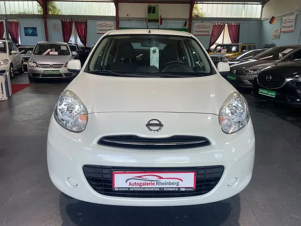 Gebraucht Nissan Micra 80 PS (58 kW) 2013 Weiß Kleinwagen